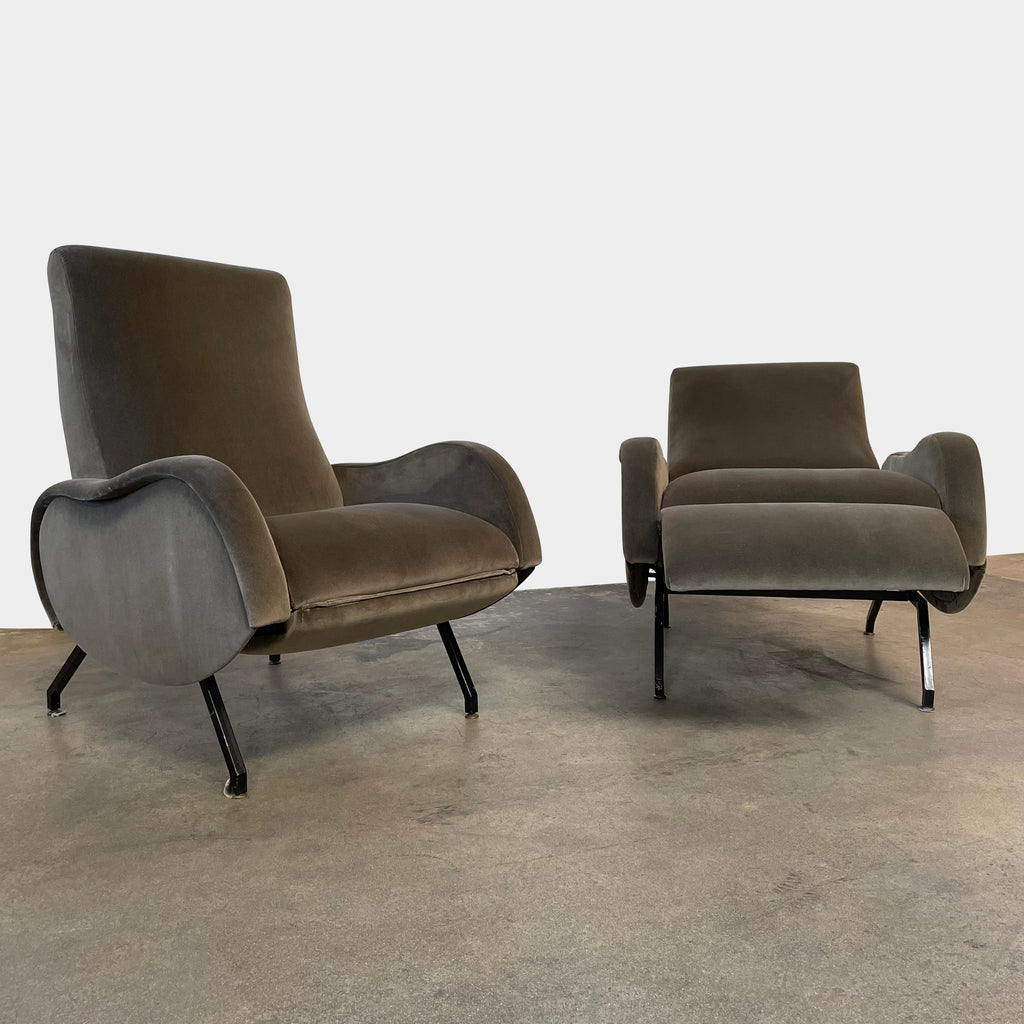 Reclining Armchair, Lounge Chairs - Modern Resale