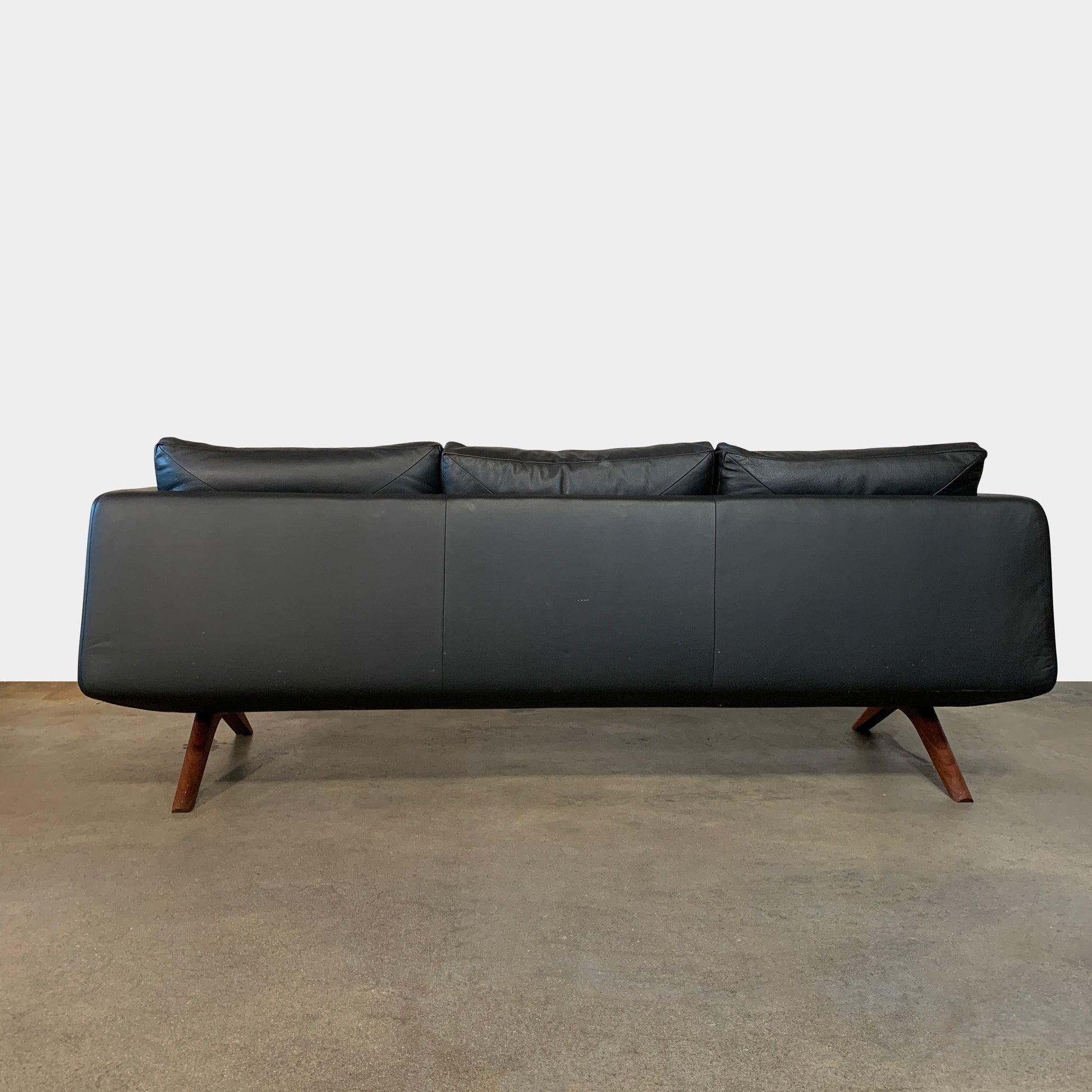 Hepburn Leather Sofa, Sofas - Modern Resale