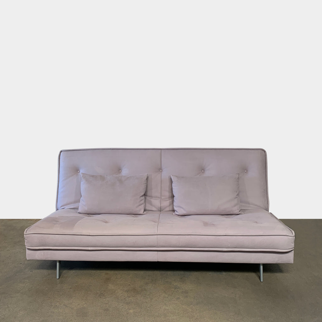 Nomade sofa in Lavender, sleeper sofa - Modern Resale