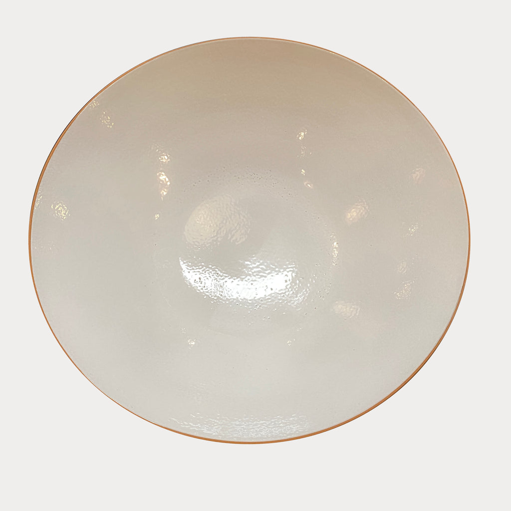 White & Black Centerpiece Bowl, Accessories - Modern Resale