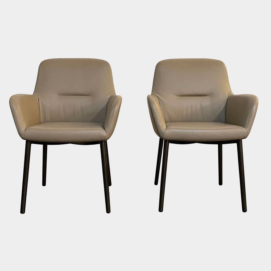 Flavin Armchairs, Dining Chairs - Modern Resale