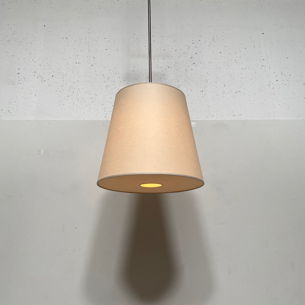 Off White Lampshade Suspension Light, Suspension Lights - Modern Resale