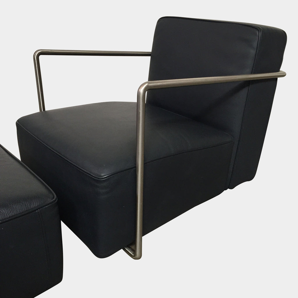 A.B.C. Lounge Chair & Ottoman, Chair & Ottoman - Modern Resale