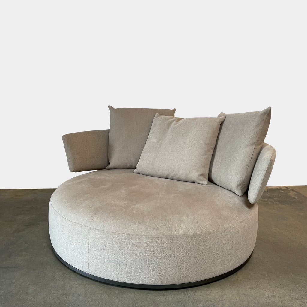 Amoenus Circular Swivel Sofa, Sofas - Modern Resale