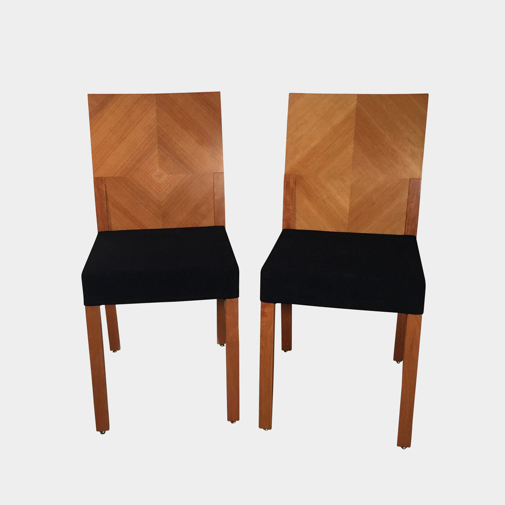 Cherry Wood Dining Chairs (2 in Stock), Dining Chair - Modern Resale