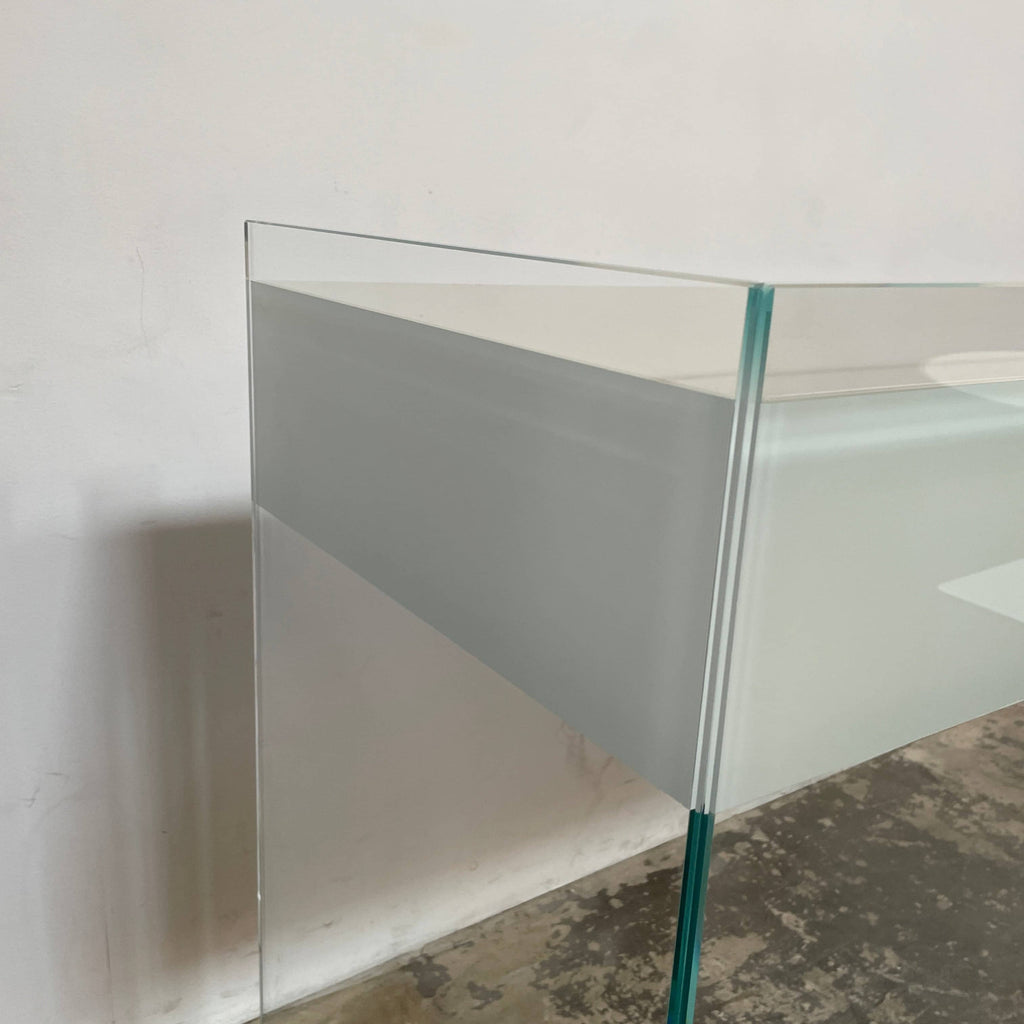 Float Glass Console, Credenzas - Modern Resale