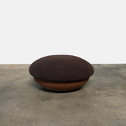 Mauro Mori Suede Ottoman, Ottoman - Modern Resale