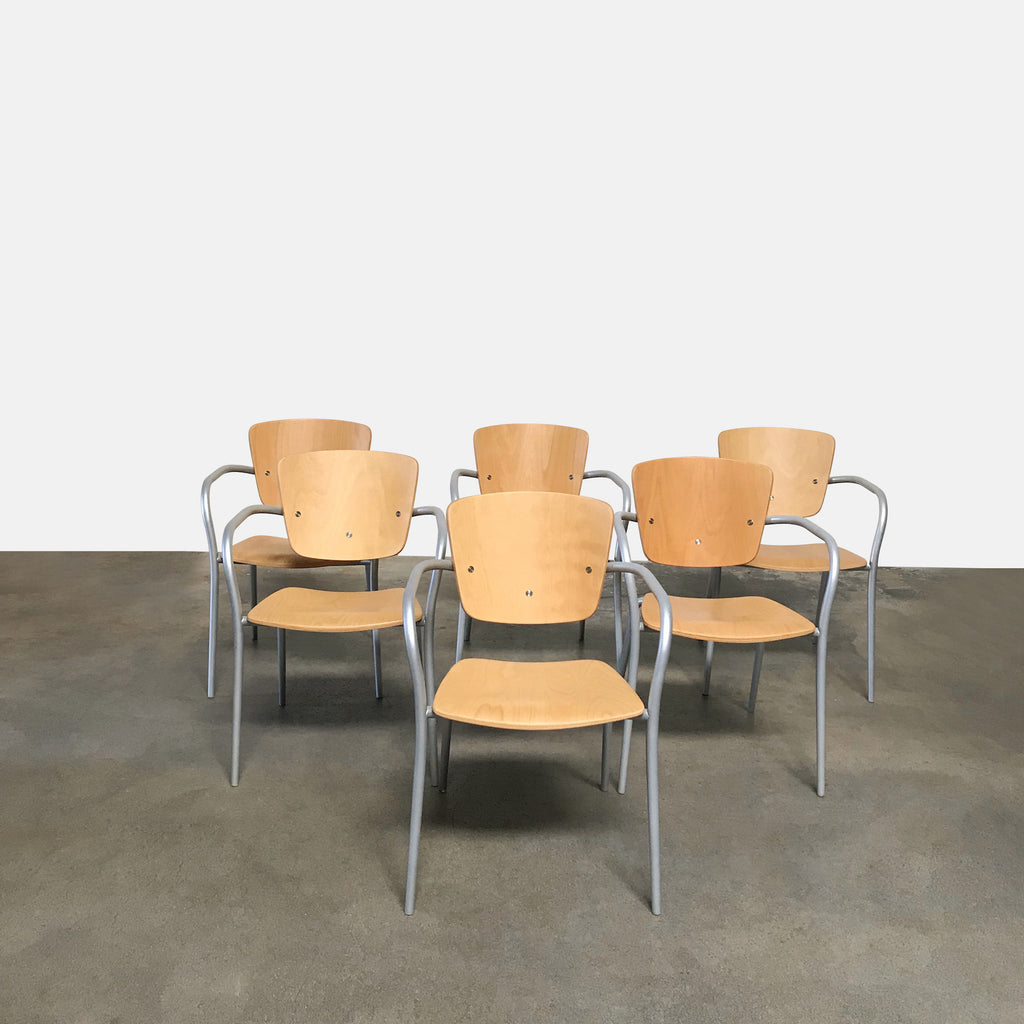Scolasta Dining Chairs (set of 8), Dining Chair - Modern Resale