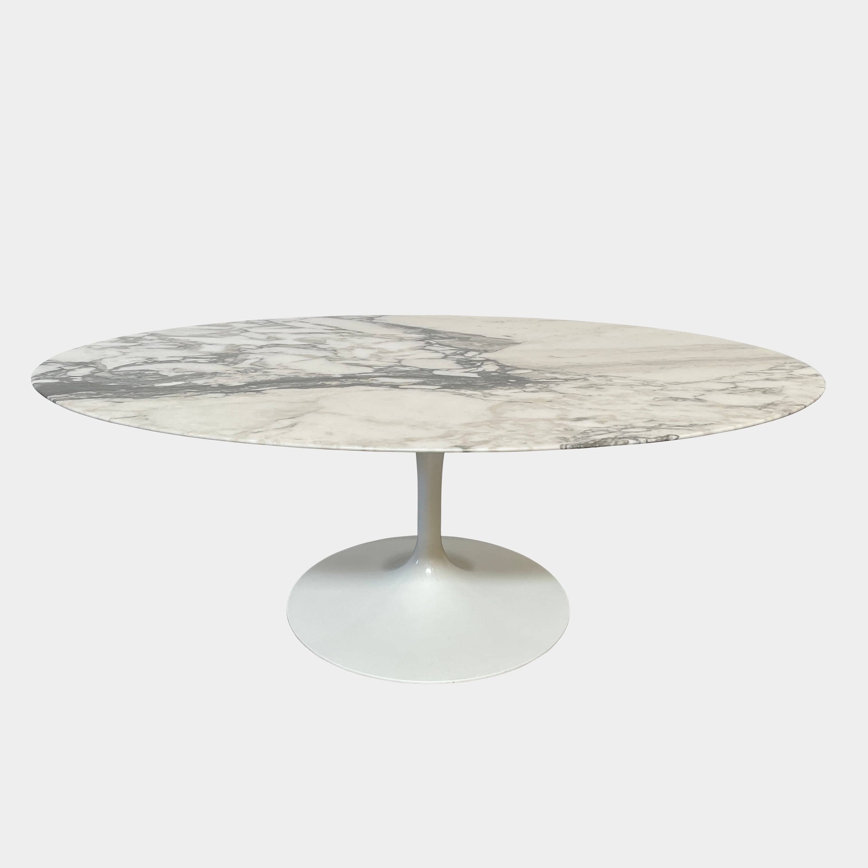 Saarinen Oval Pedestal Coffee Table, Coffee Tables - Modern Resale