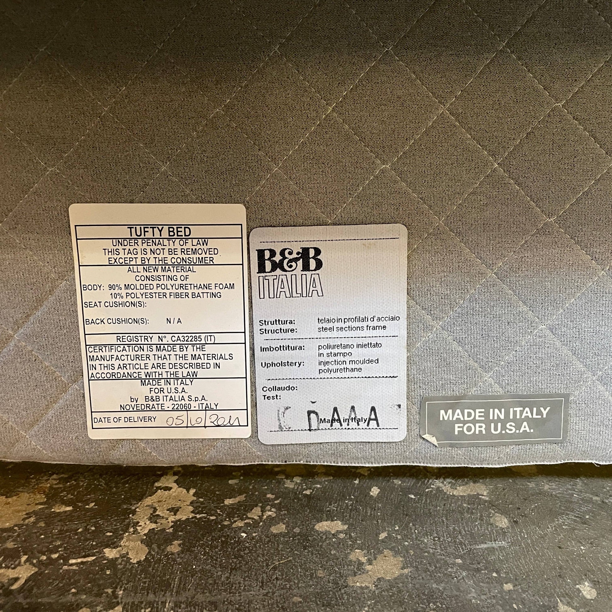 Tufty King Bed, Beds - Modern Resale