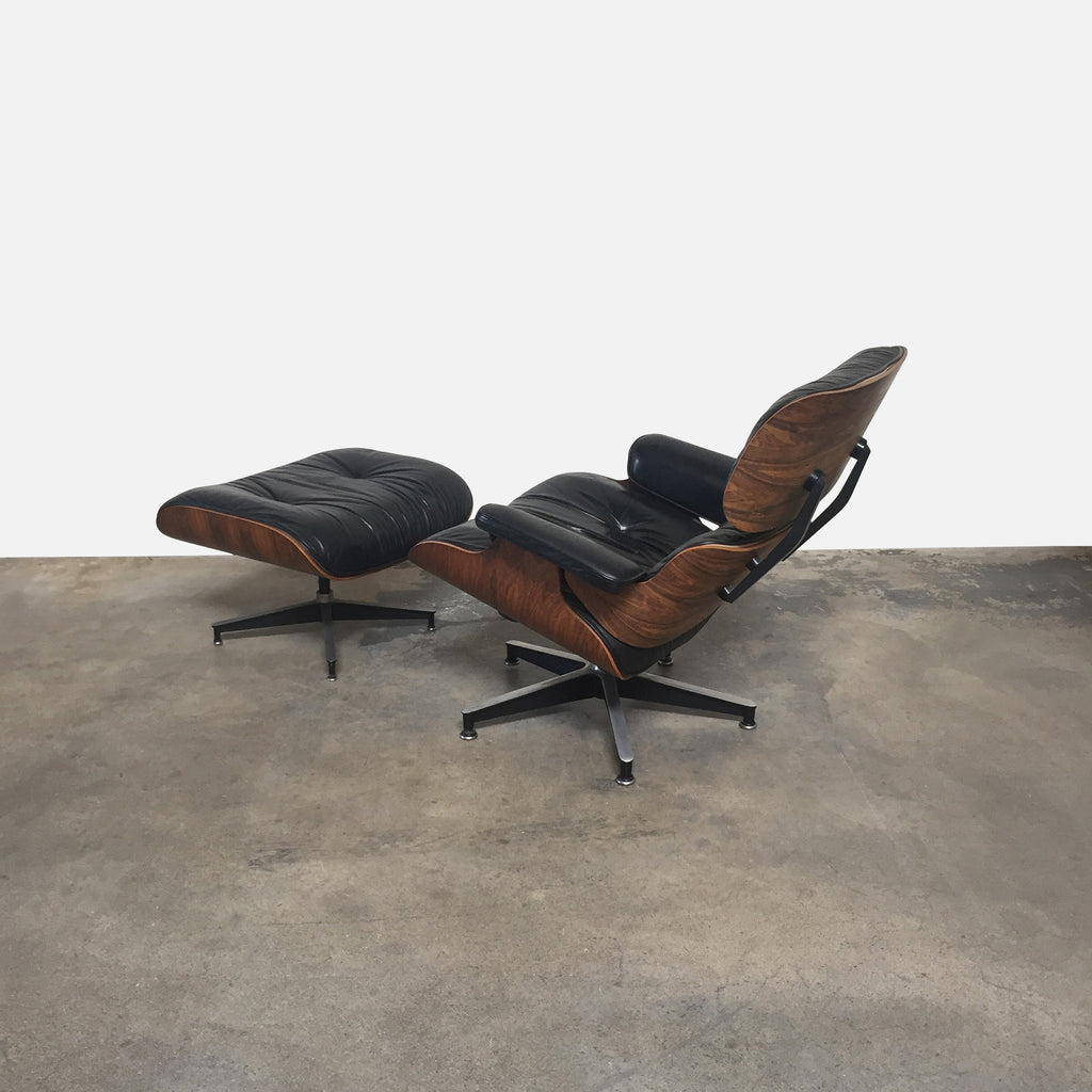 Eames 670 Lounge Chair & 671 Ottoman, Chair & Ottoman - Modern Resale