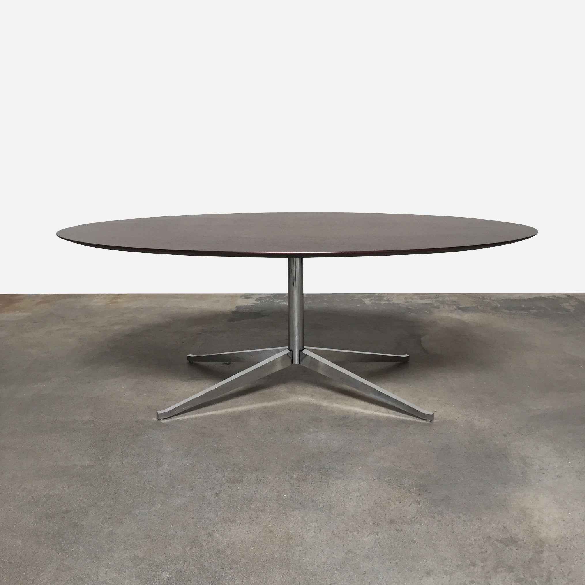 Elliptical Oval Dining Table, Dining Table - Modern Resale
