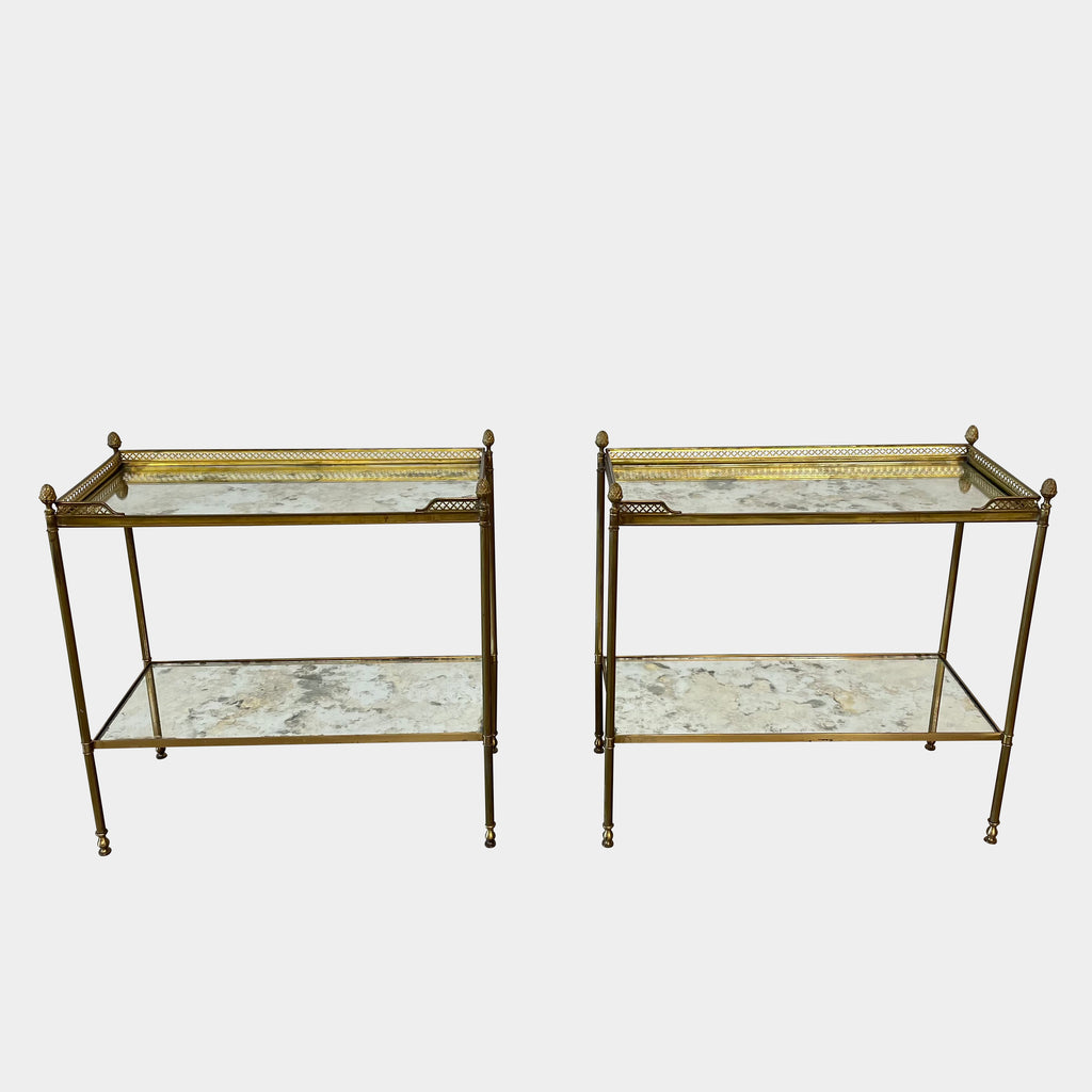 Pair of Vintage Side Tables, Accent Tables - Modern Resale