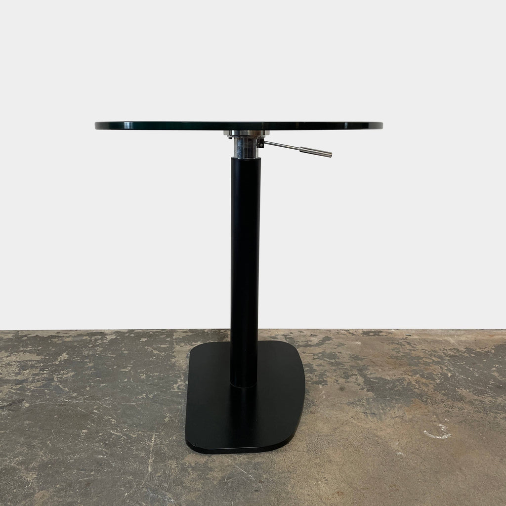 Piazza Adjustable Desk in Black, Desks - Modern Resale
