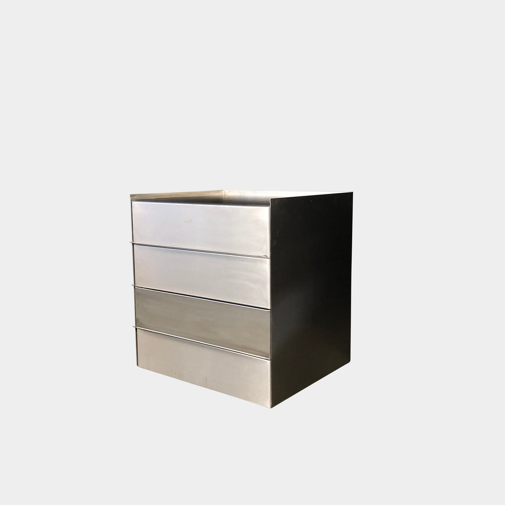 Aluminum Chest of Drawers, Dresser - Modern Resale