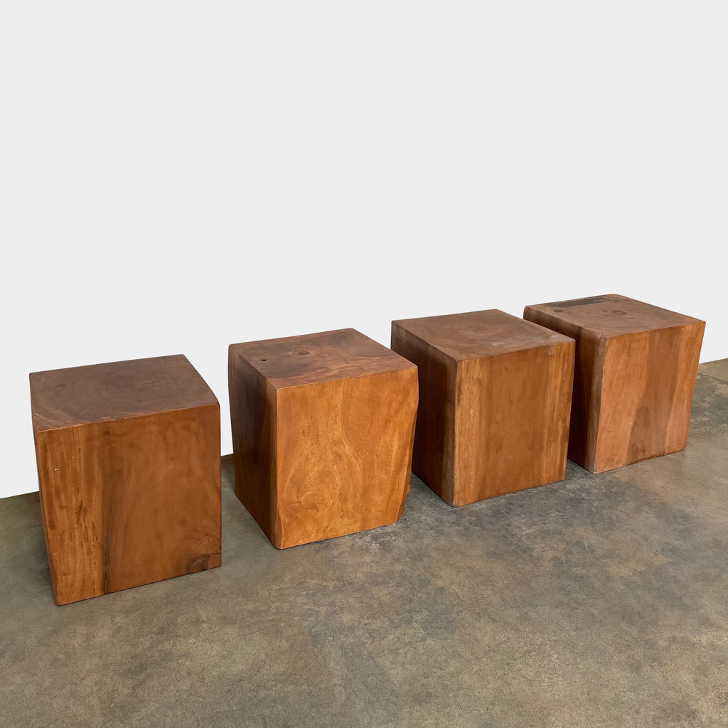 Wood Side Table, Side Table - Modern Resale
