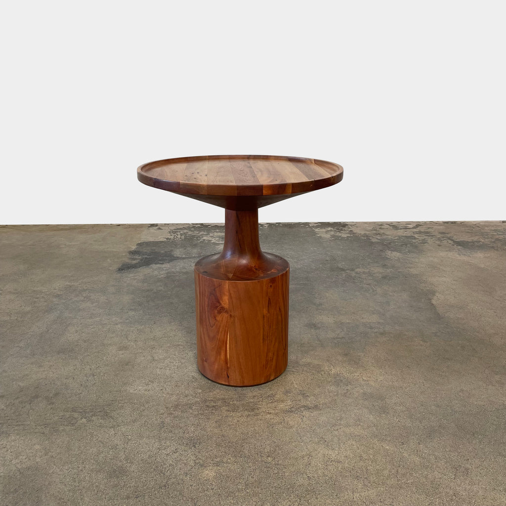 Turn end table, Side Table - Modern Resale