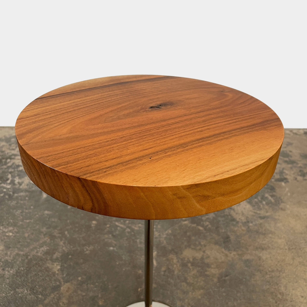 Chanterelle Pedestal Side Table, Accent Tables - Modern Resale
