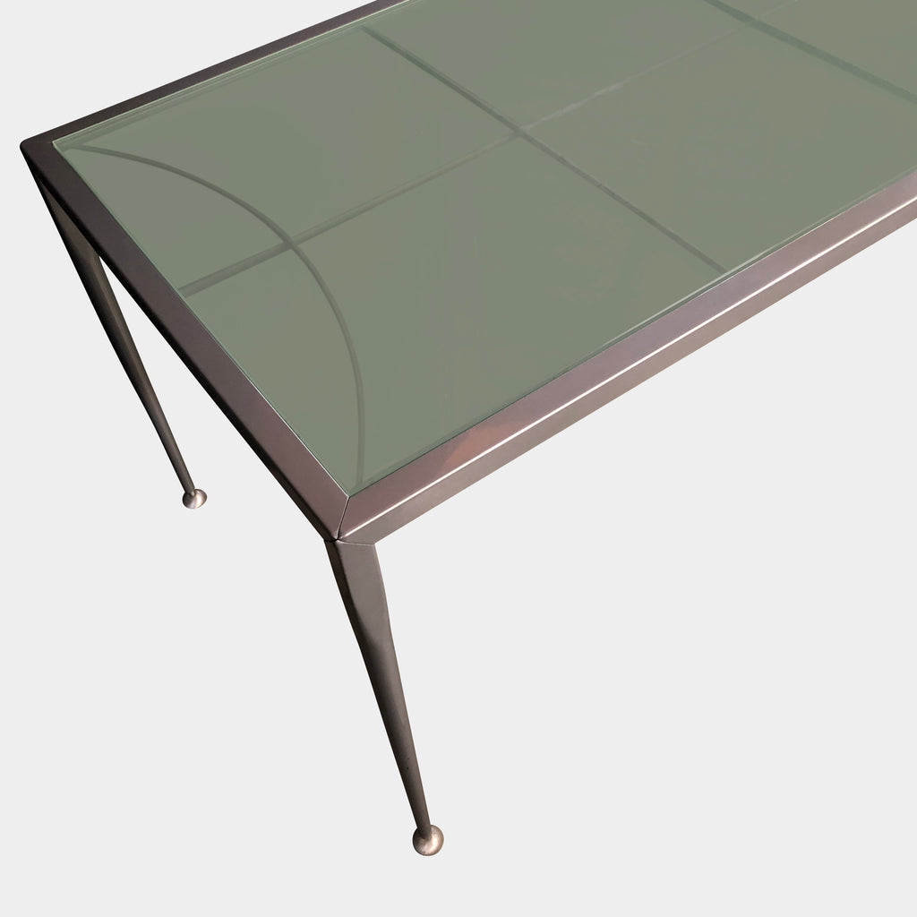 Frosted Glass Table, Dining Tables - Modern Resale