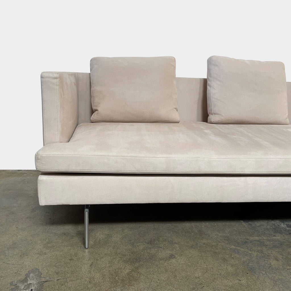 Ultra Suede Sectional, Sectional Sofas - Modern Resale