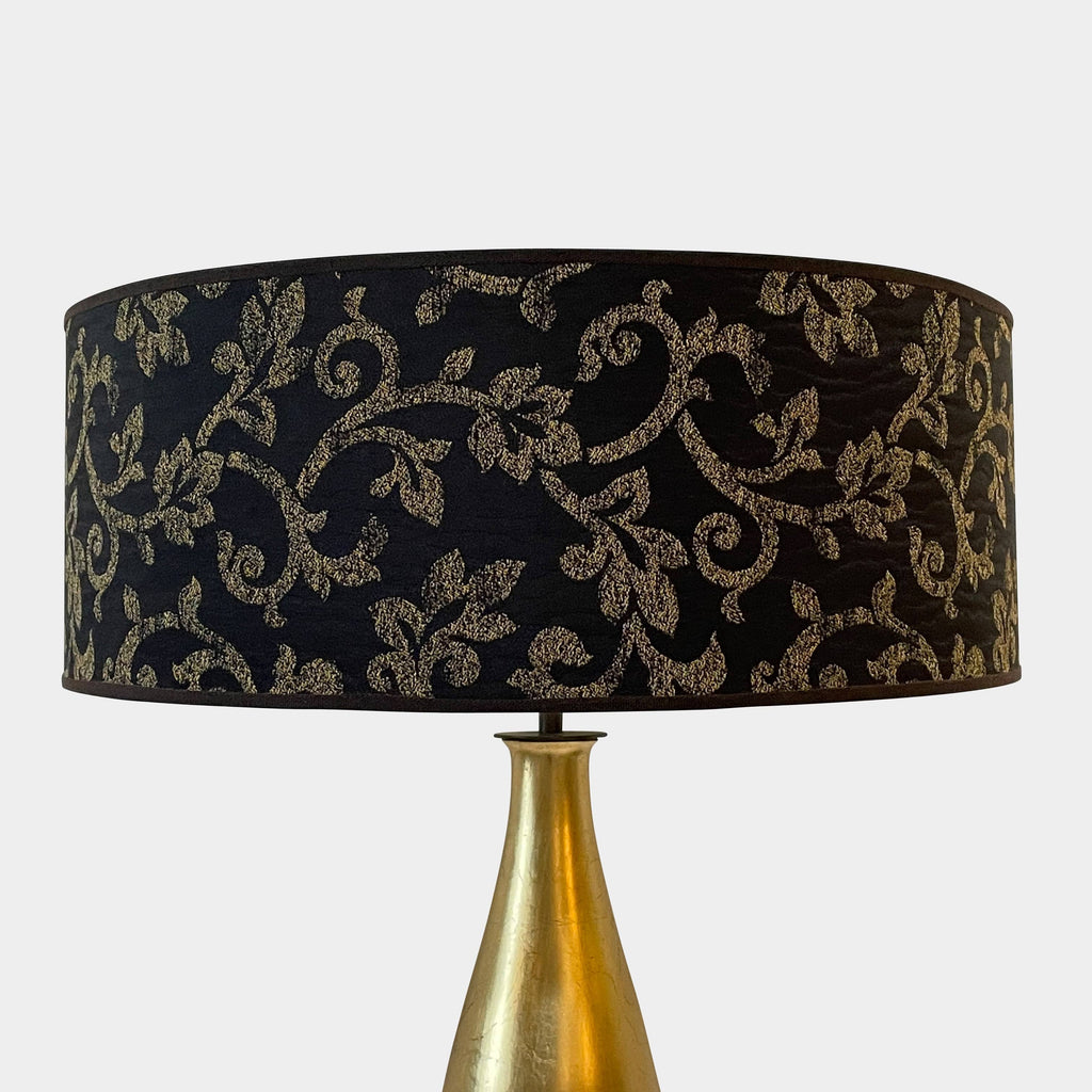 Gold Leaf Table Lamp, Table Lights - Modern Resale