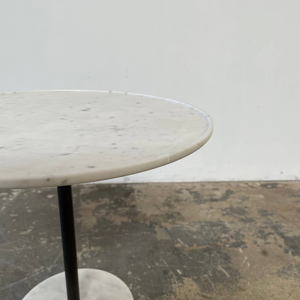 '9' Marble Side Table, Accent Tables - Modern Resale