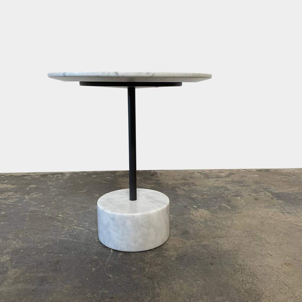 '9' Marble Side Table, Accent Tables - Modern Resale