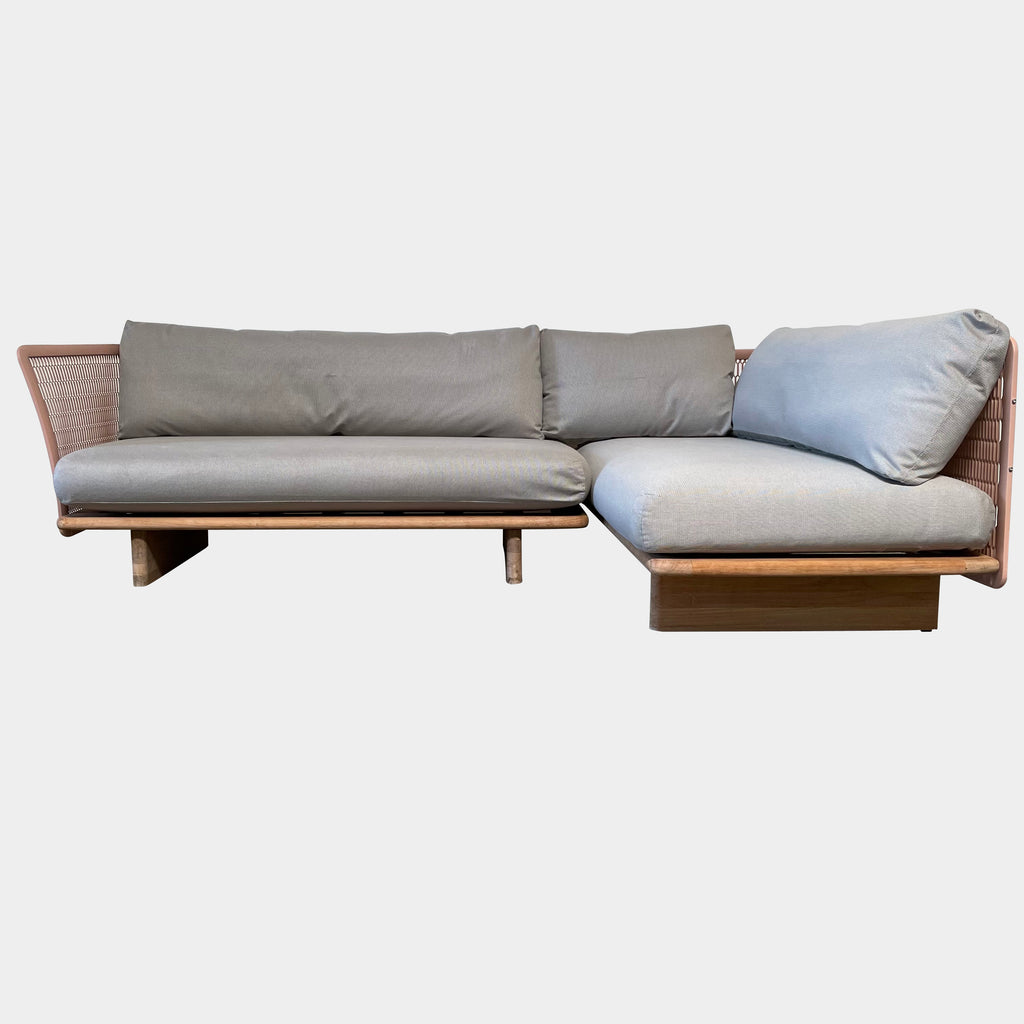 Mesh Outdoor Two Piece Sofa, Outdoor Sofas - Modern Resale