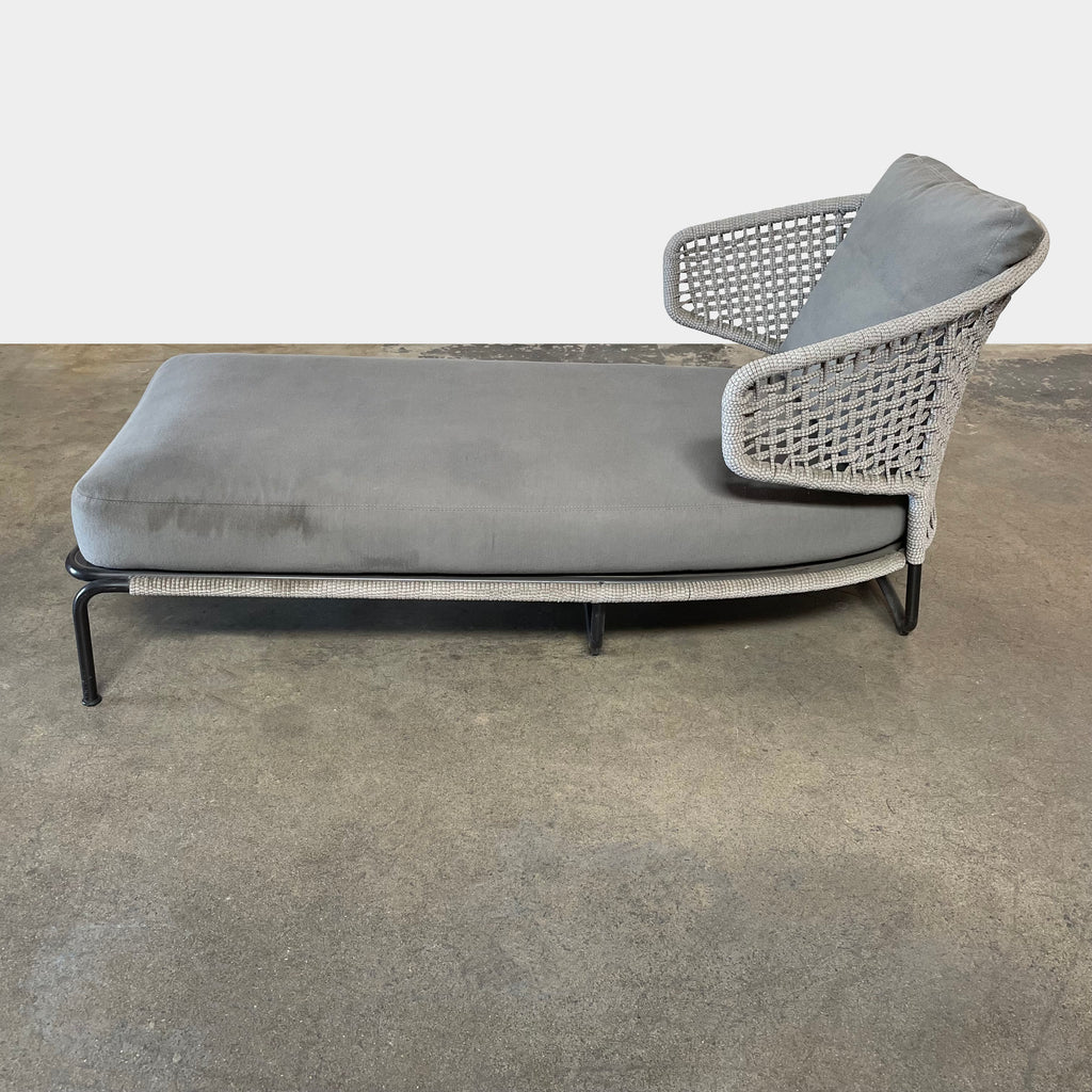 Aston Cord Outdoor Chaise Lounge, Chaise Lounges - Modern Resale
