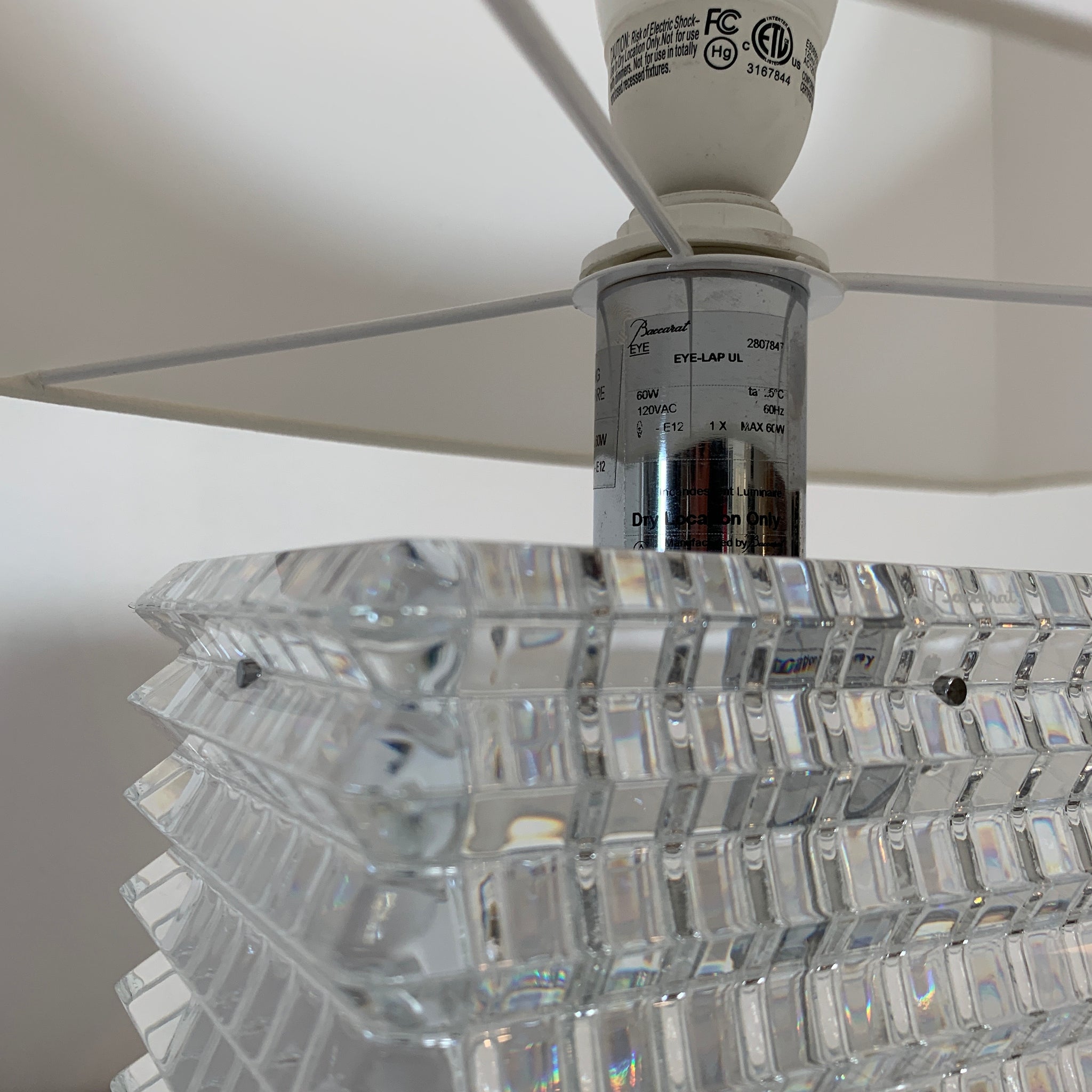 Baccarat Eye Table Lamp by Nicolas Triboulot – Modern Resale