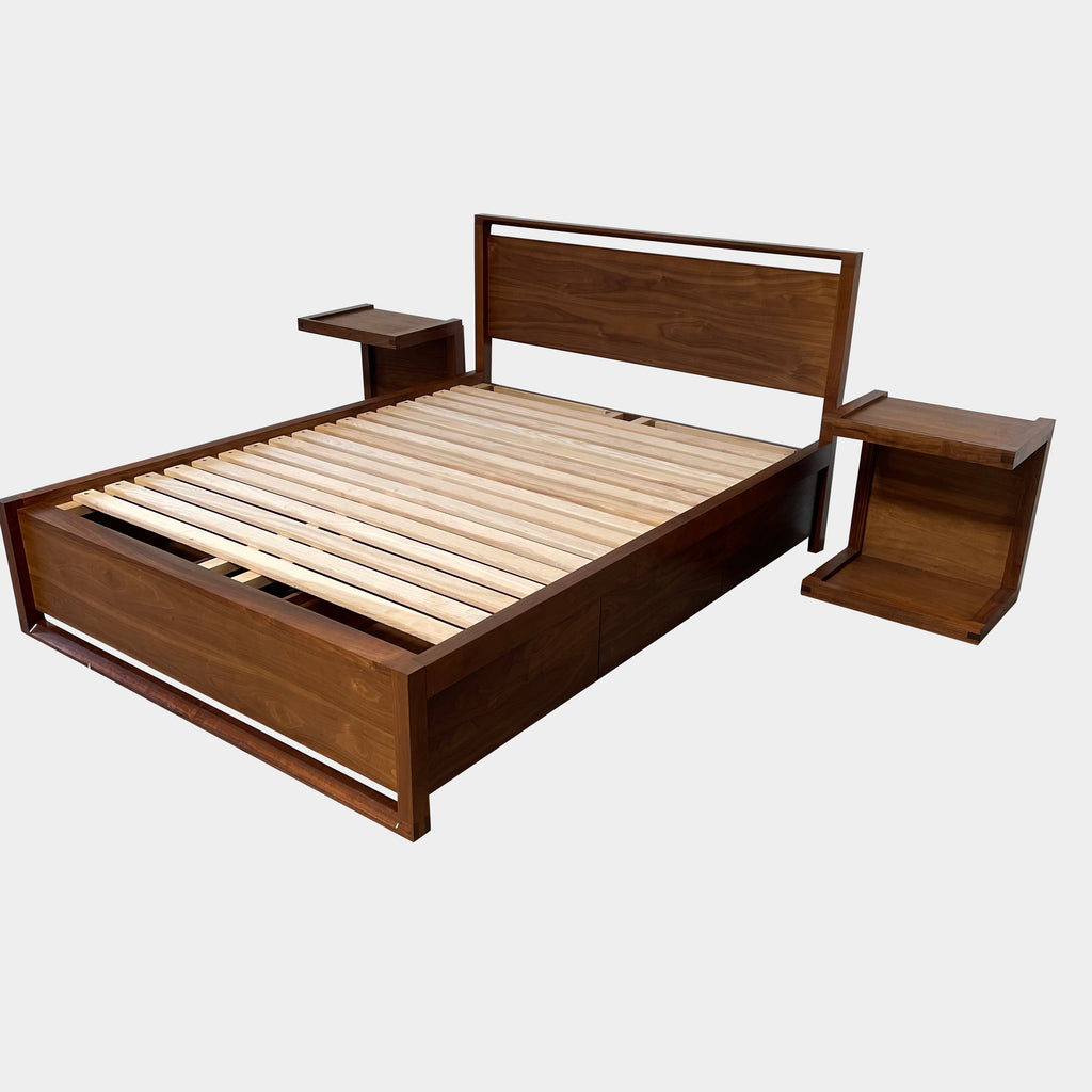 Full Size Matera Bed with Storage, Beds - Modern Resale
