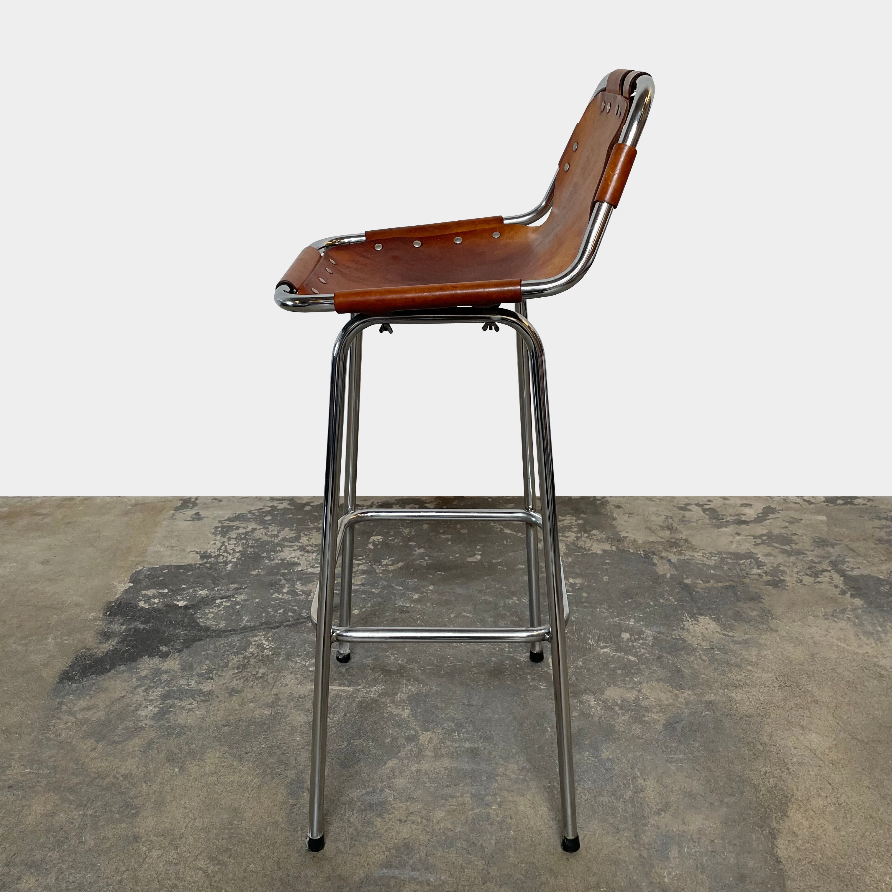 A pair of Dal Vera Les Arcs Bar Height Stool Set on a white background.
