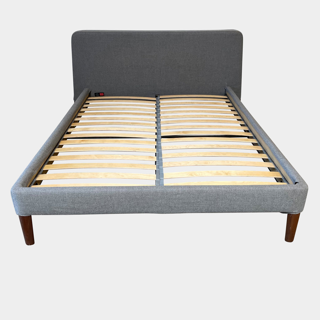 Parallel Queen Bed & Nightstands, Beds - Modern Resale
