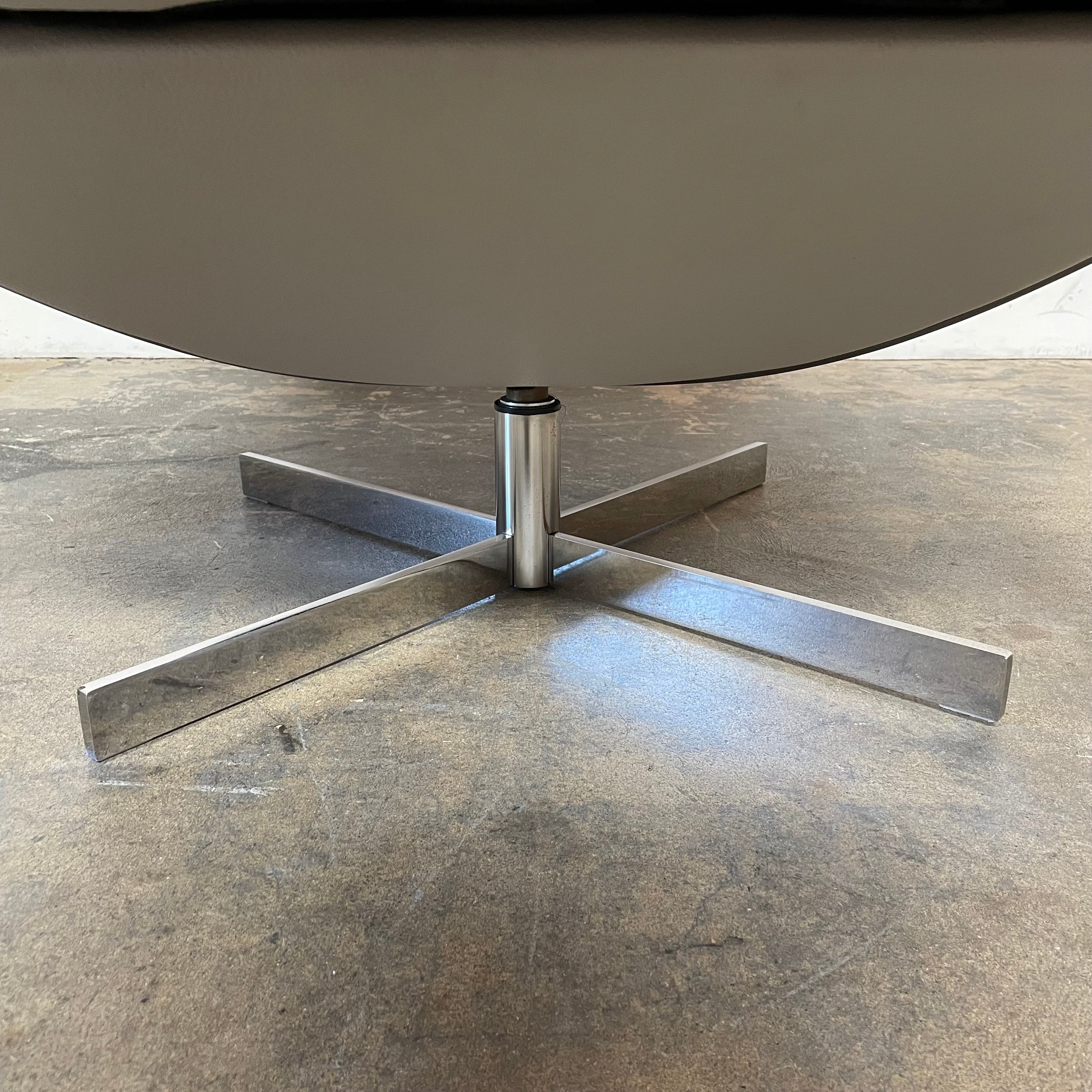 Bakea Swivel Chair with Ottoman, Chair & Ottoman - Modern Resale