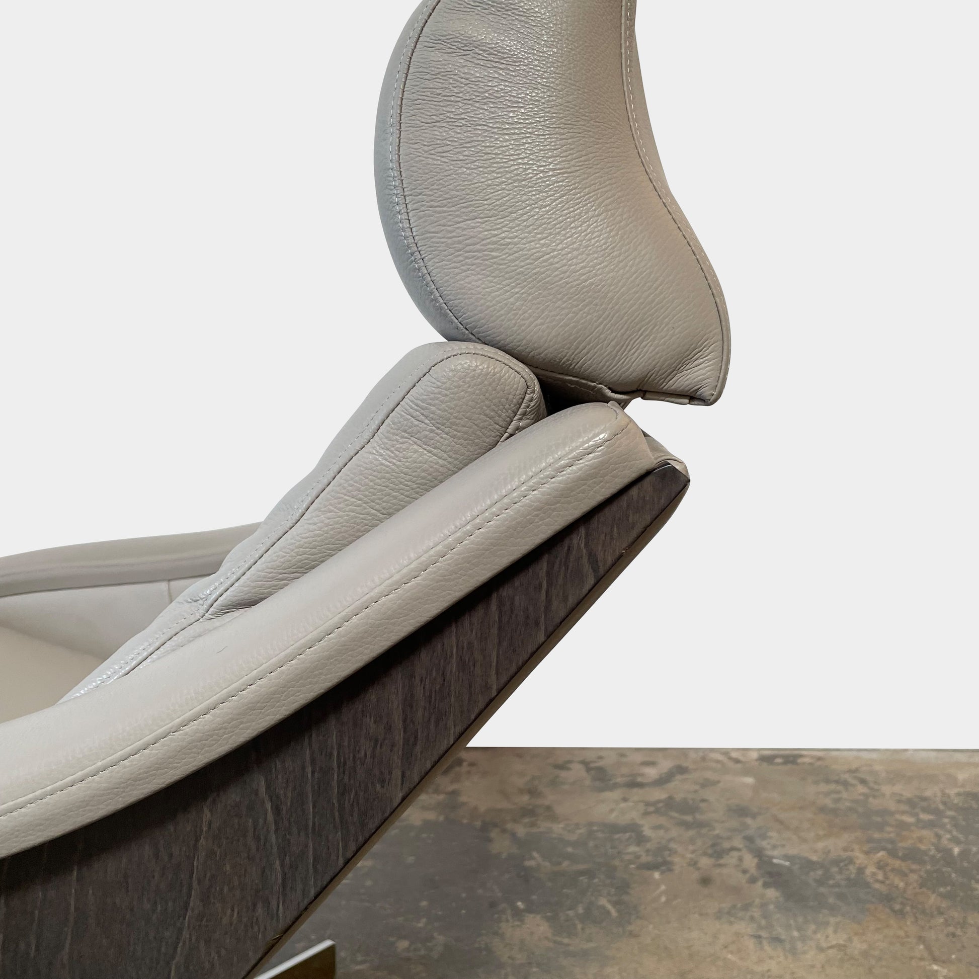 Bakea Swivel Chair with Ottoman, Chair & Ottoman - Modern Resale