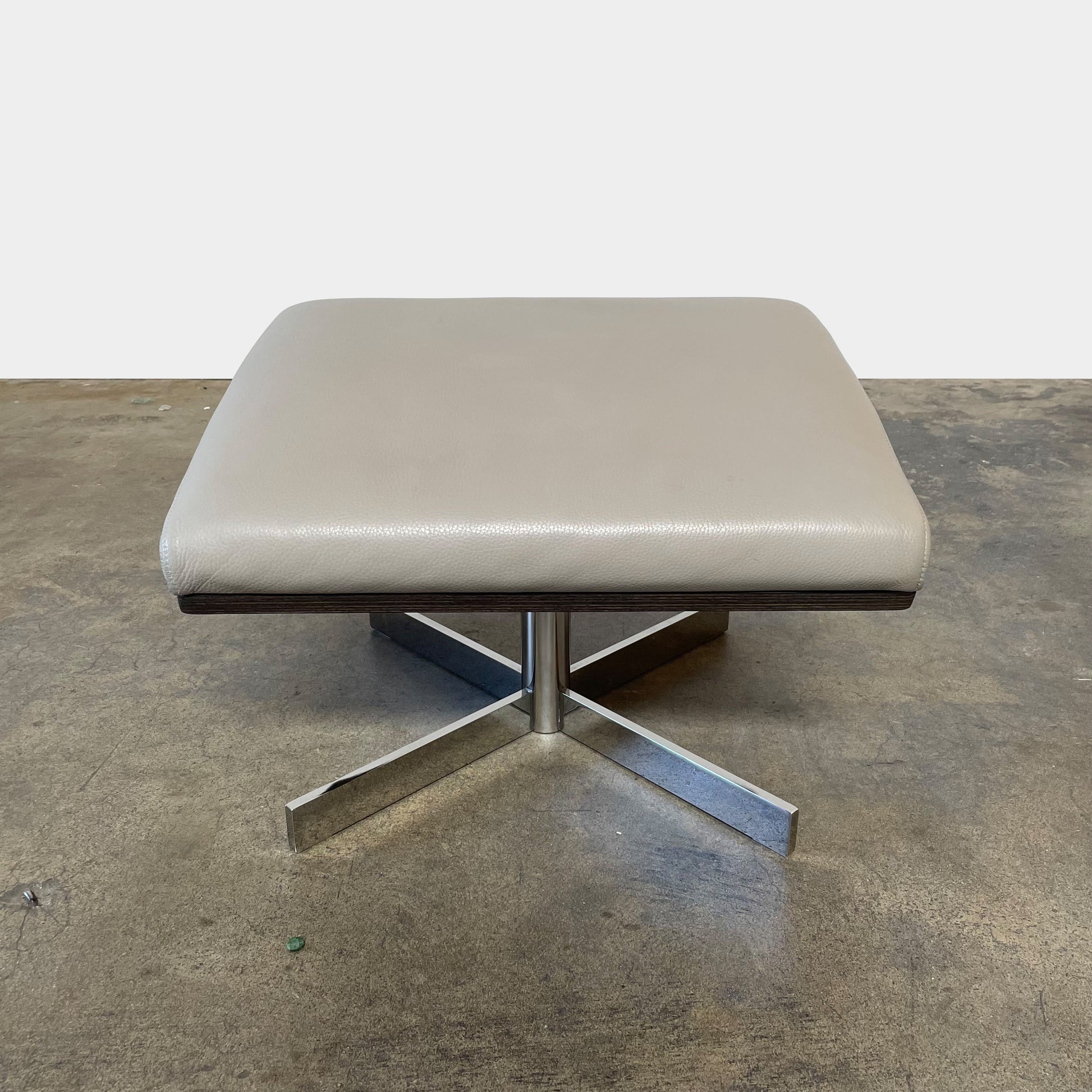 Bakea Swivel Chair with Ottoman, Chair & Ottoman - Modern Resale