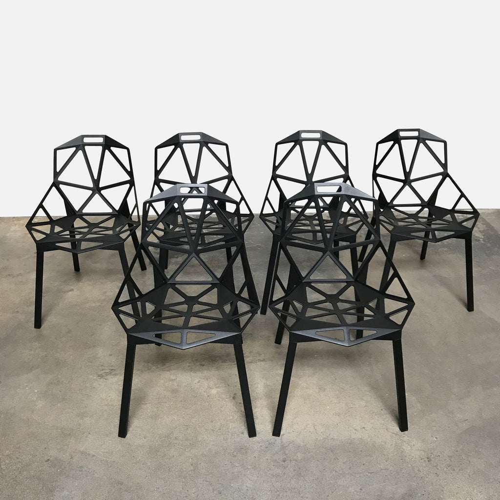 Chair One Stacking Dining Chairs (set of 6), Dining Chair - Modern Resale