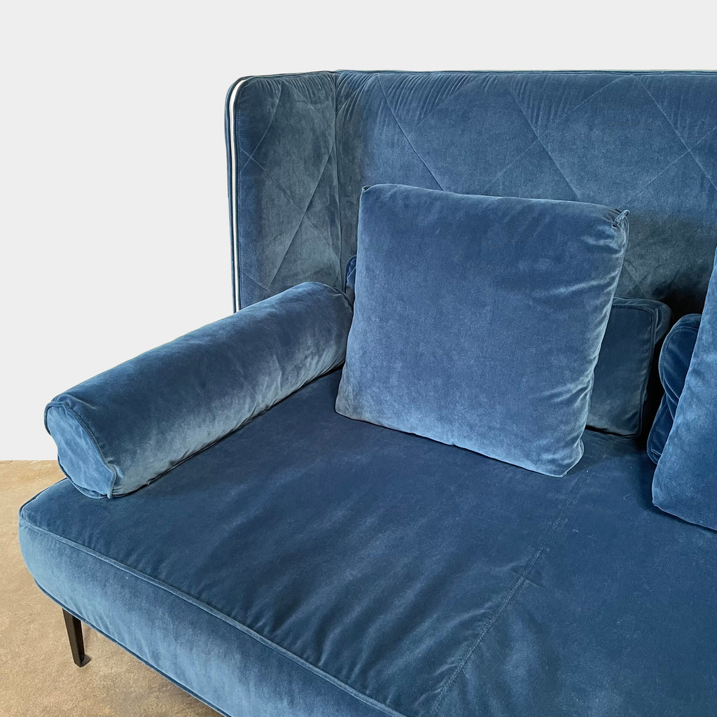 Uptown Divano Velvet Sofa, Sofas - Modern Resale