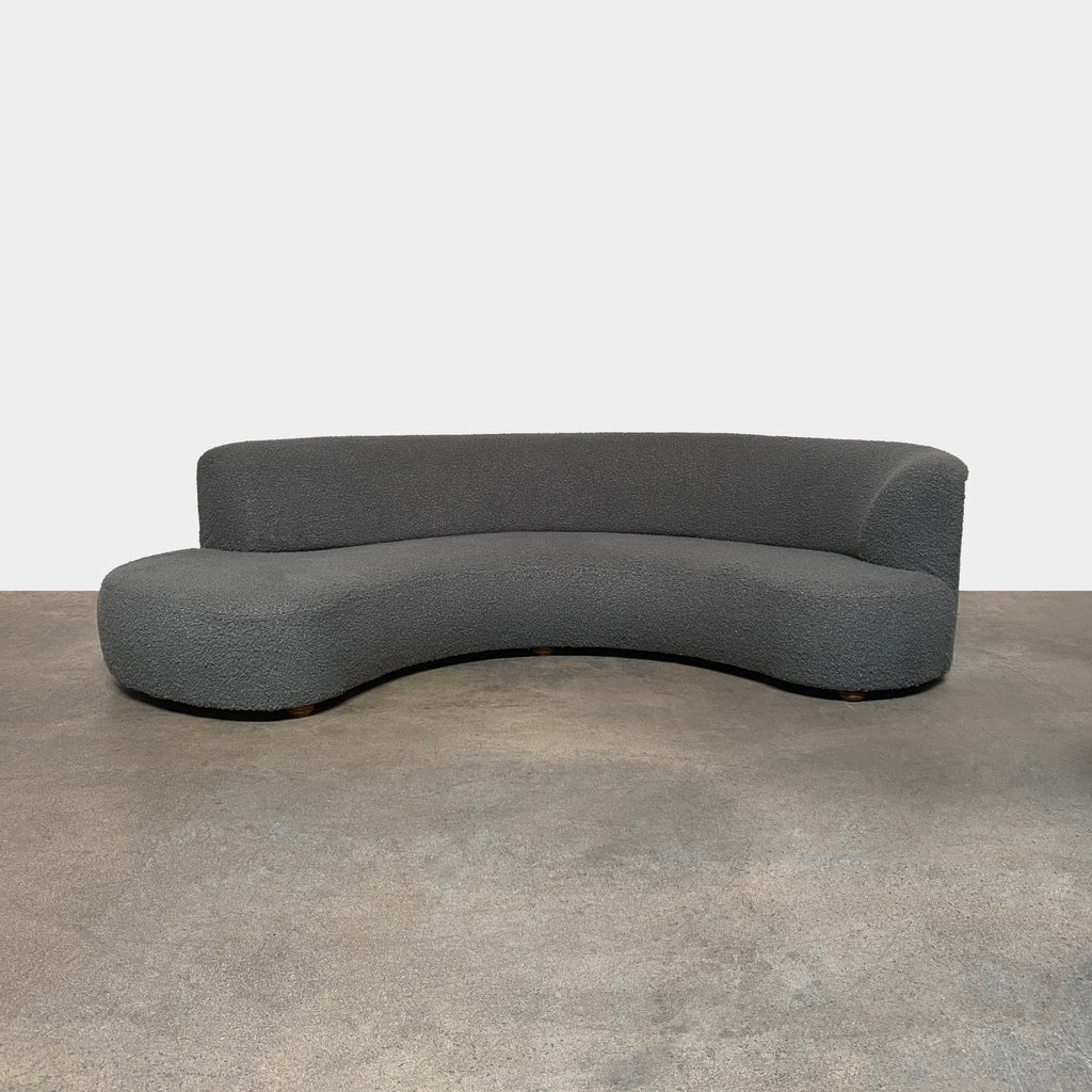 Serpentine Curved Sofa, Sofa - Modern Resale