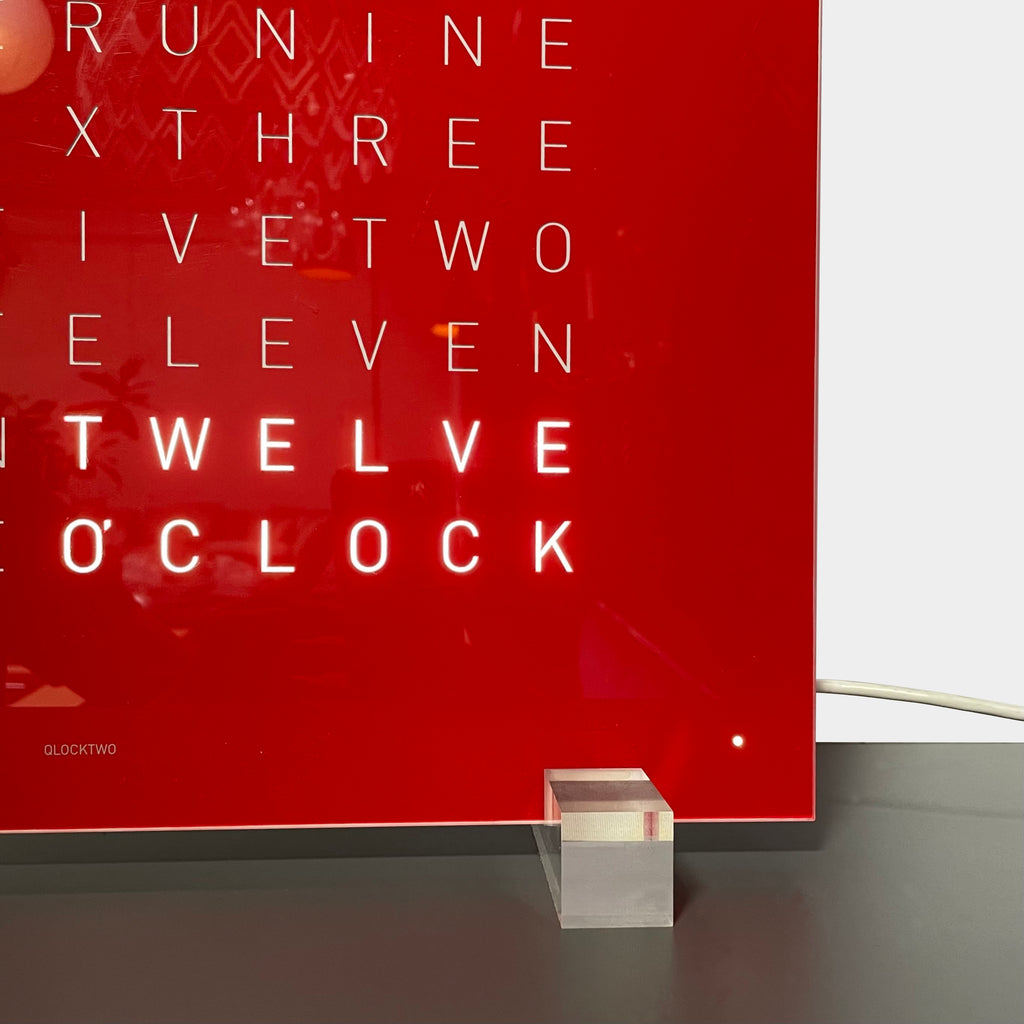 Classic Red Pepper Clock, Decor - Modern Resale