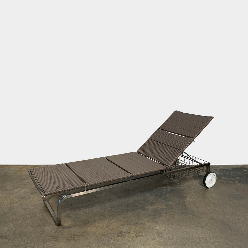 LO1 Outdoor Chaise Lounge, Outdoor Chaise - Modern Resale