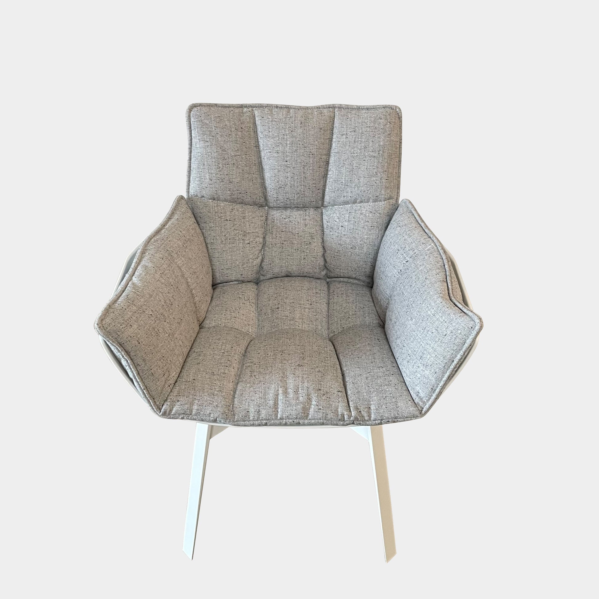 Husk Swivel Dining Chair Set, Dining Chairs - Modern Resale