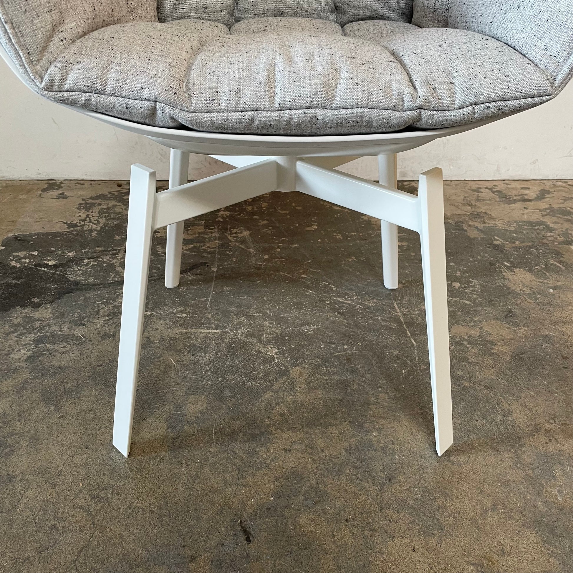 Husk Swivel Dining Chair Set, Dining Chairs - Modern Resale