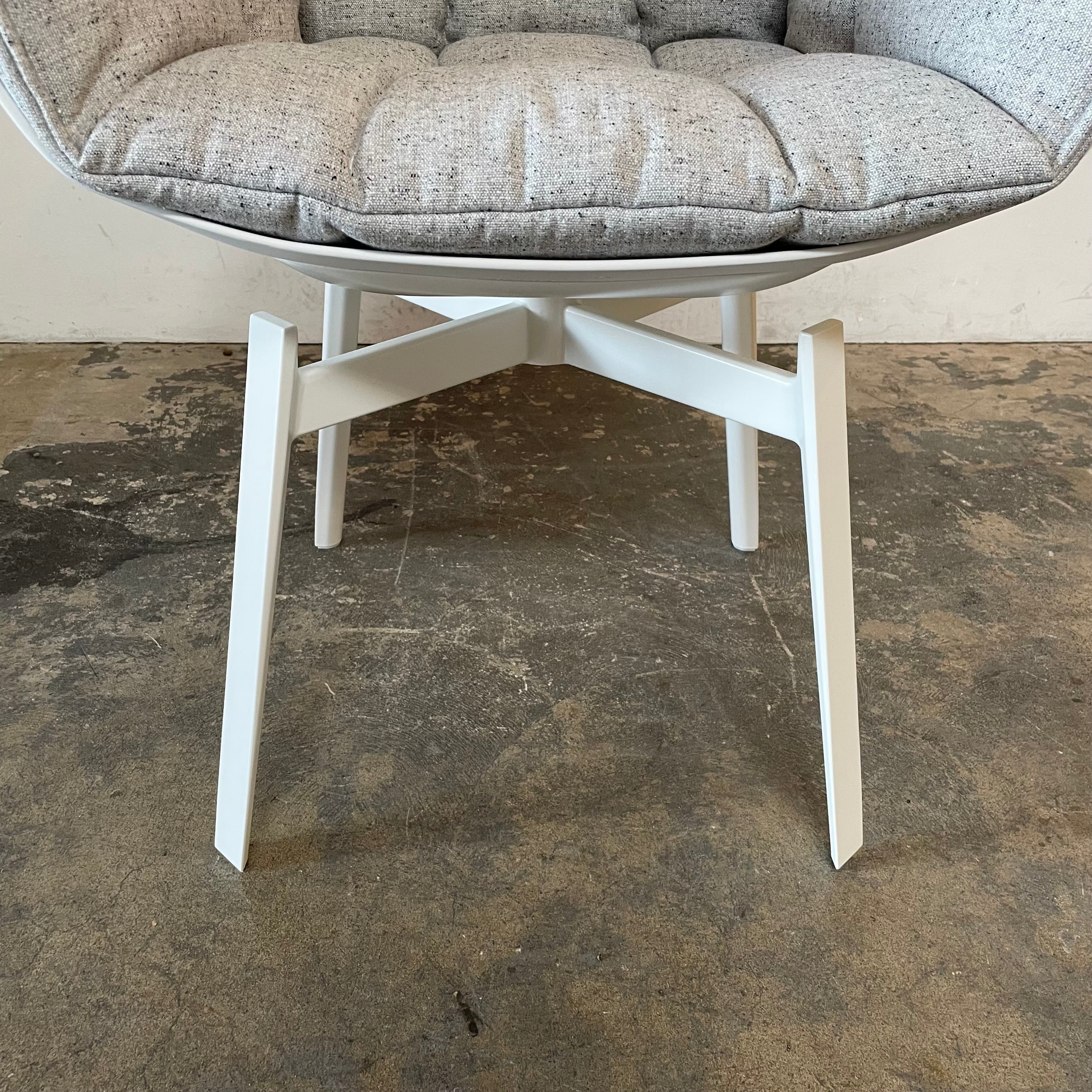 Husk Swivel Dining Chair Set, Dining Chairs - Modern Resale