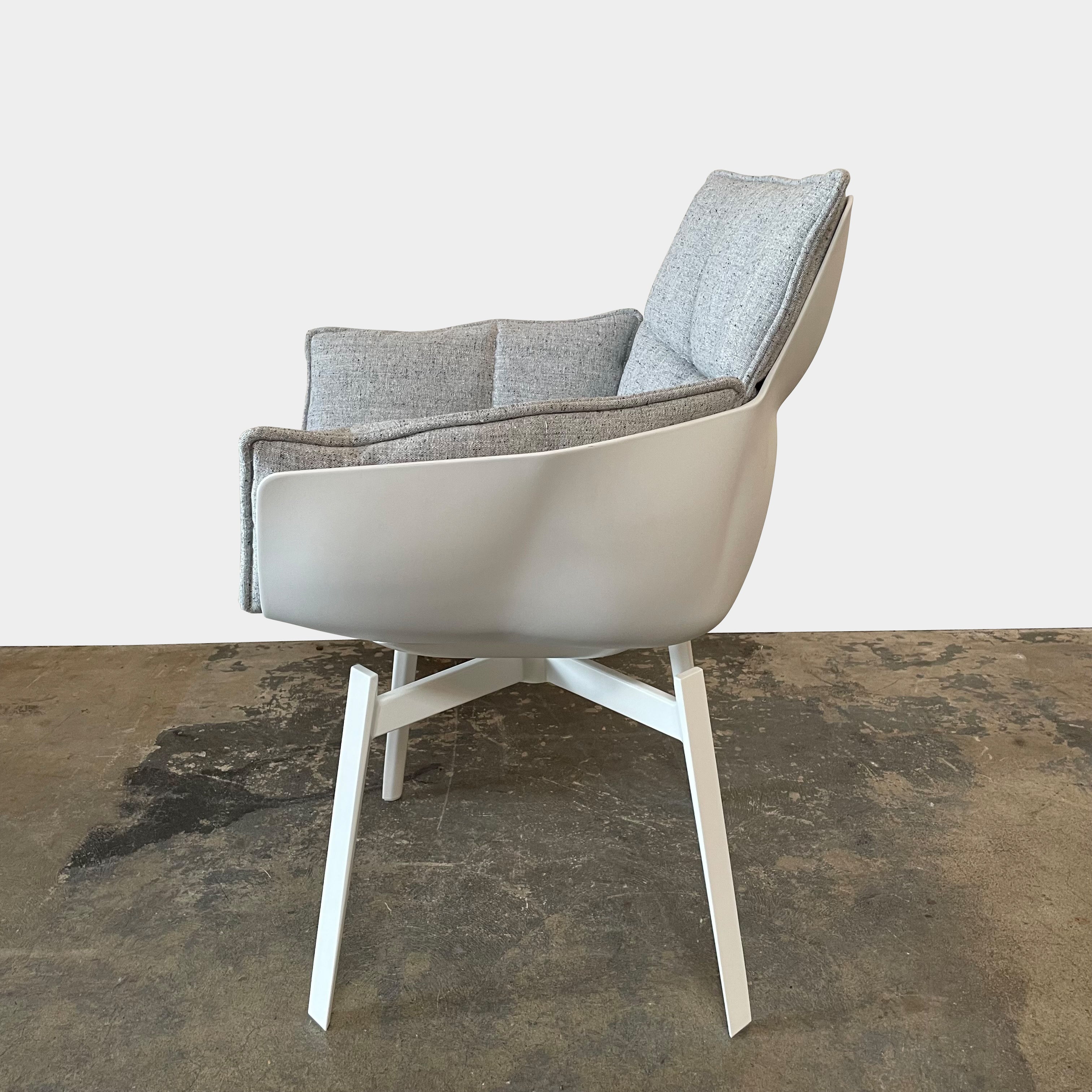 Husk Swivel Dining Chair Set, Dining Chairs - Modern Resale