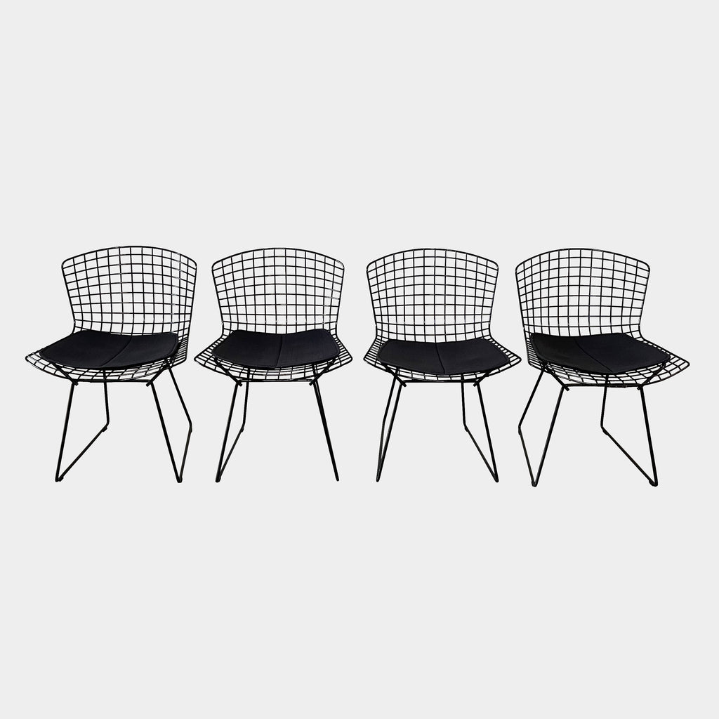 A set of four Bertoia Side Chairs by Knoll.