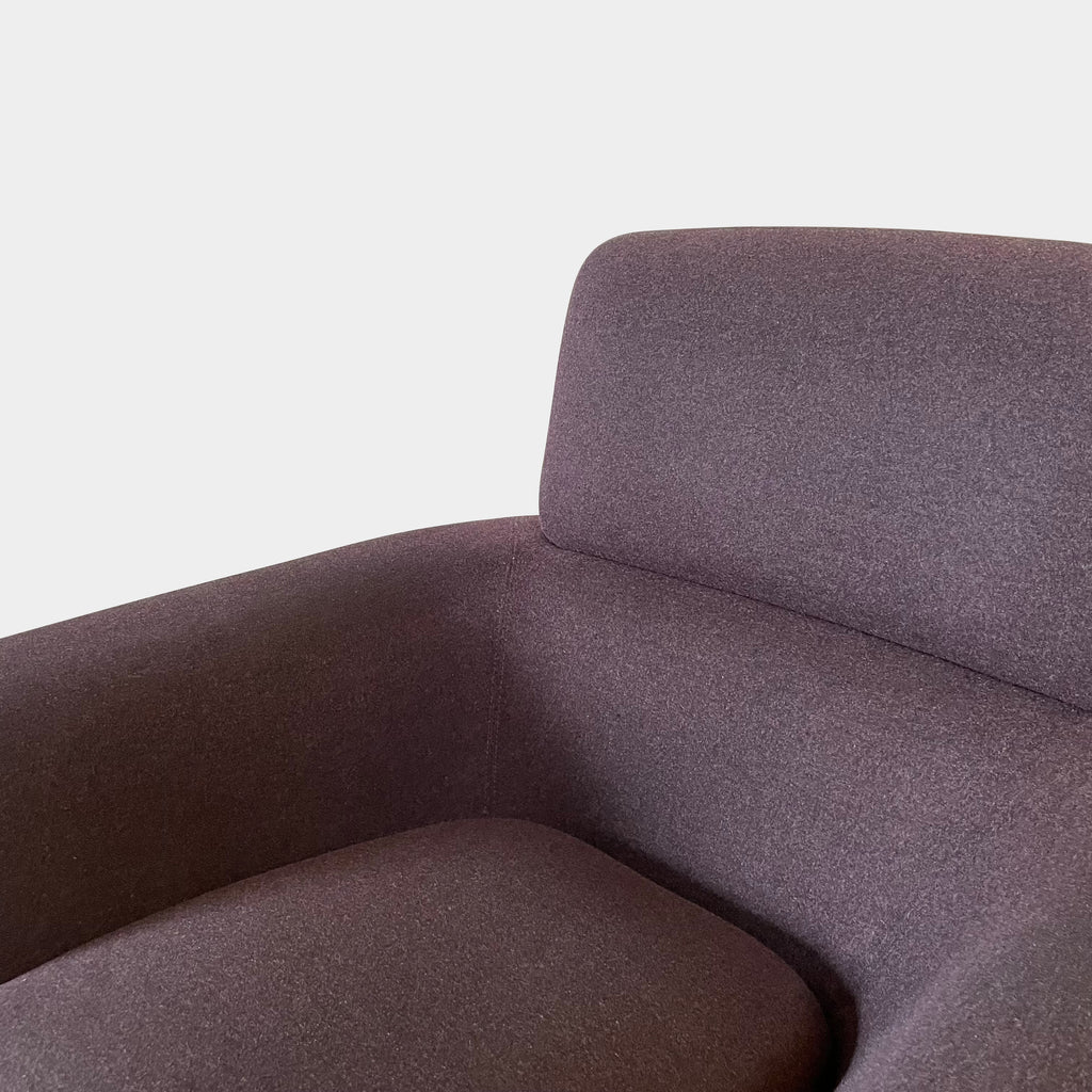 Blake-Soft Armchair & Ottoman, Chair & Ottoman - Modern Resale