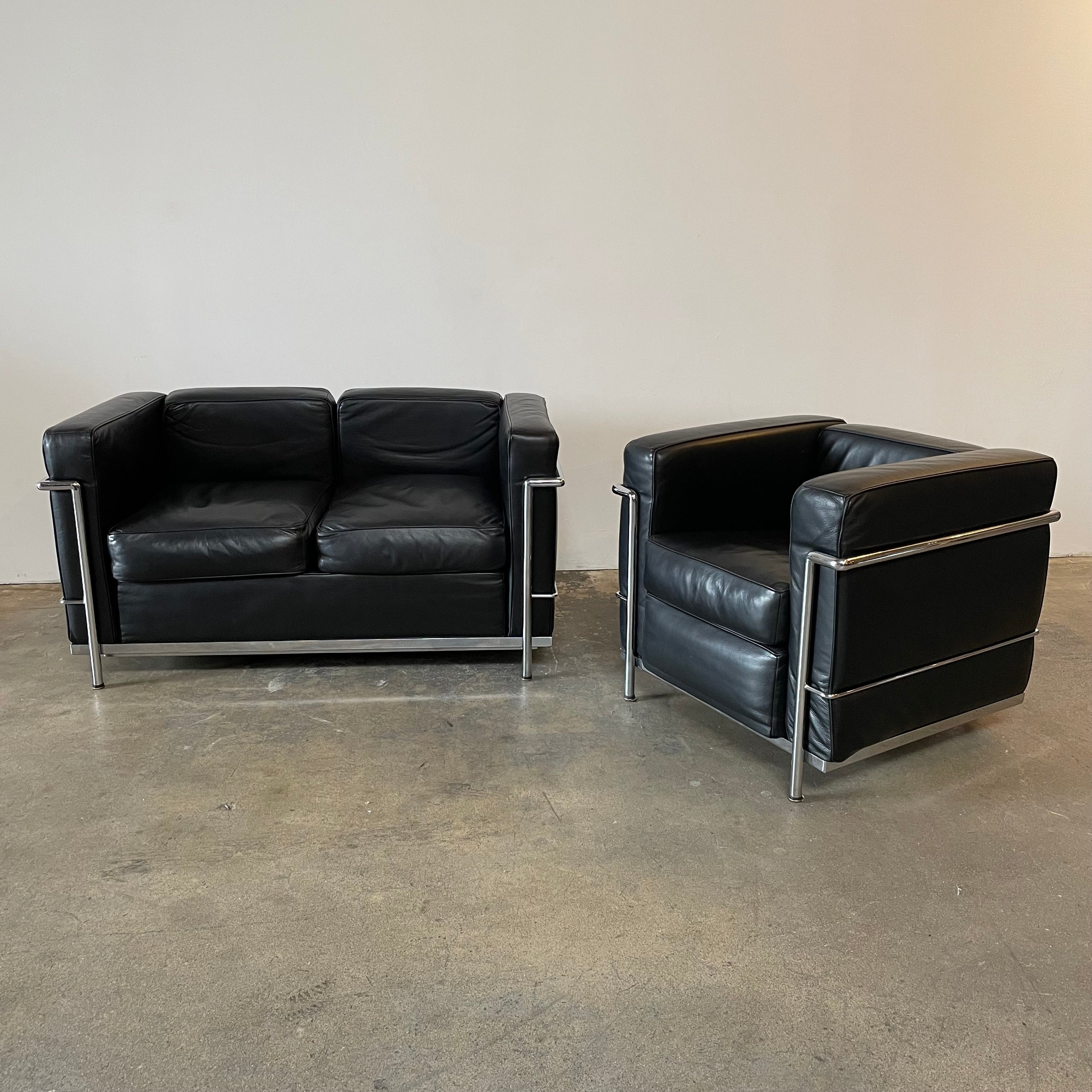 LC2 Petit Modele Two-Seat Sofa, Sofas - Modern Resale