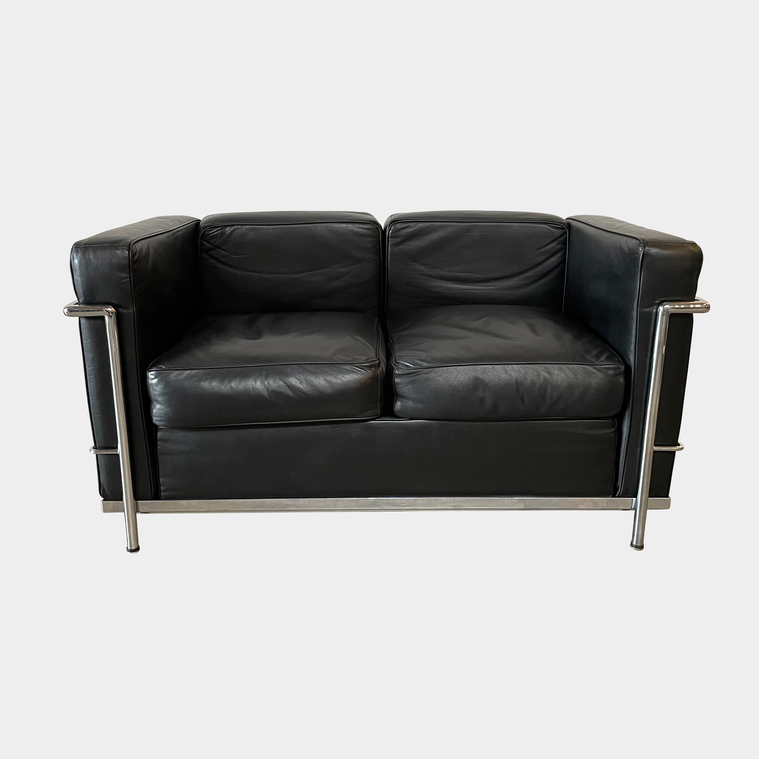 LC2 Petit Modele Two-Seat Sofa, Sofas - Modern Resale