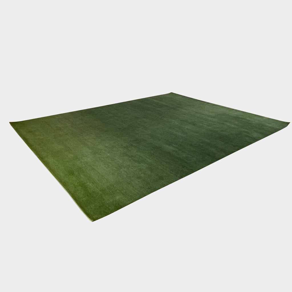 Green Ombre Apple Fade Rug #1, Rugs - Modern Resale